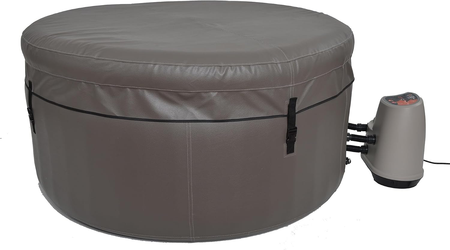 Canadian Spa Co. Grand Rapids — The 2026 Grand Rapids portable spa from Canadian Spa Co. — plug-and-play setup with an aromatherapy system, Microban-filtered water and mood LED lighting.